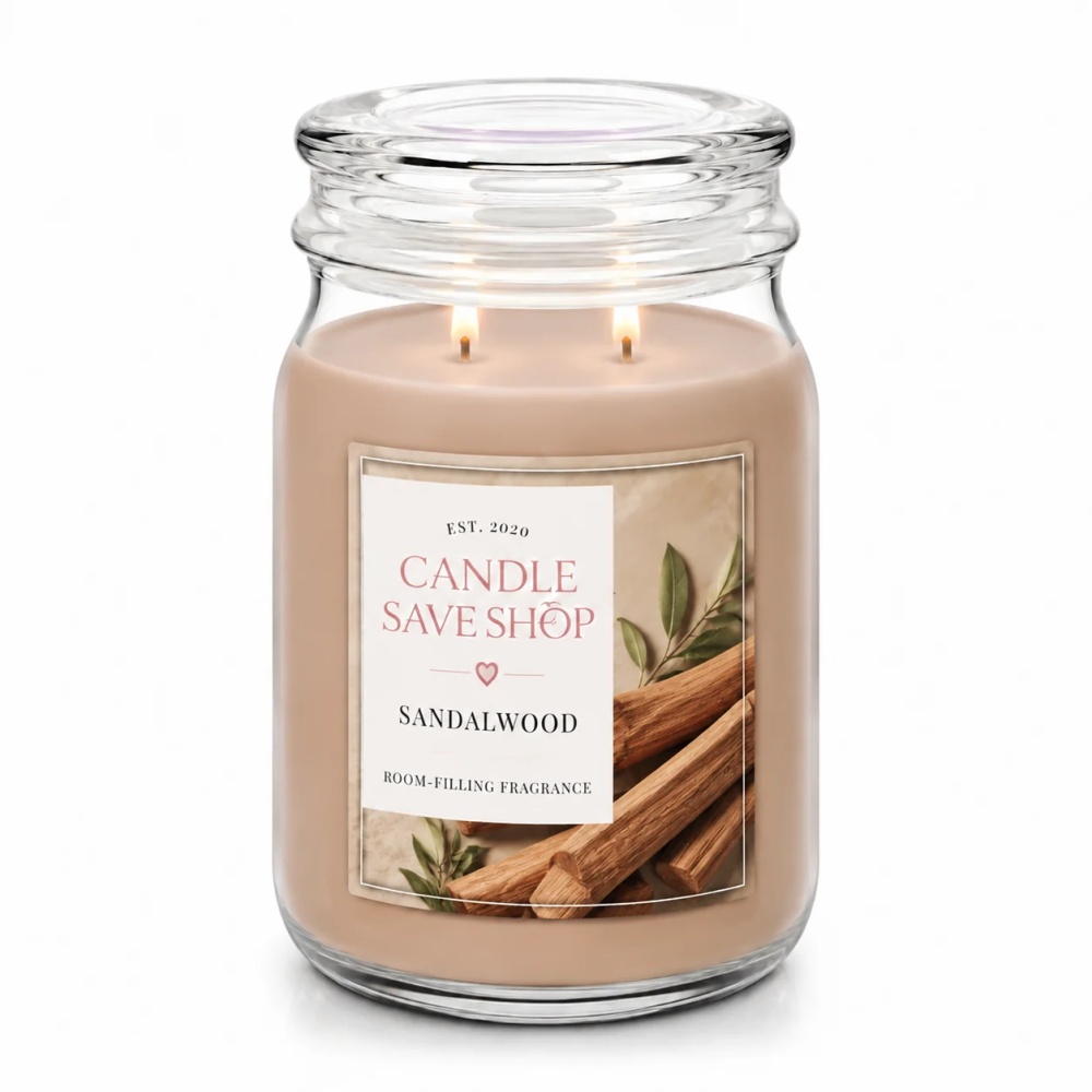 Sandalwood Scented Candle