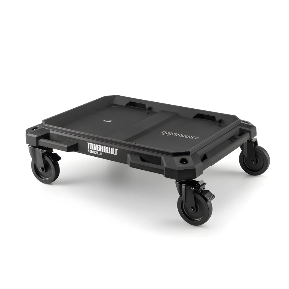 ToughBuilt 4-Wheel Cart, Dolly for StackTech Tool Boxes & Organizers