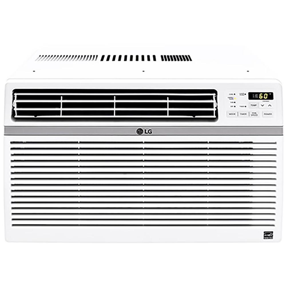 LG 8, 000 BTU 340 Sq Ft Window Air Conditioner with Remote Control, White, LW8016ER