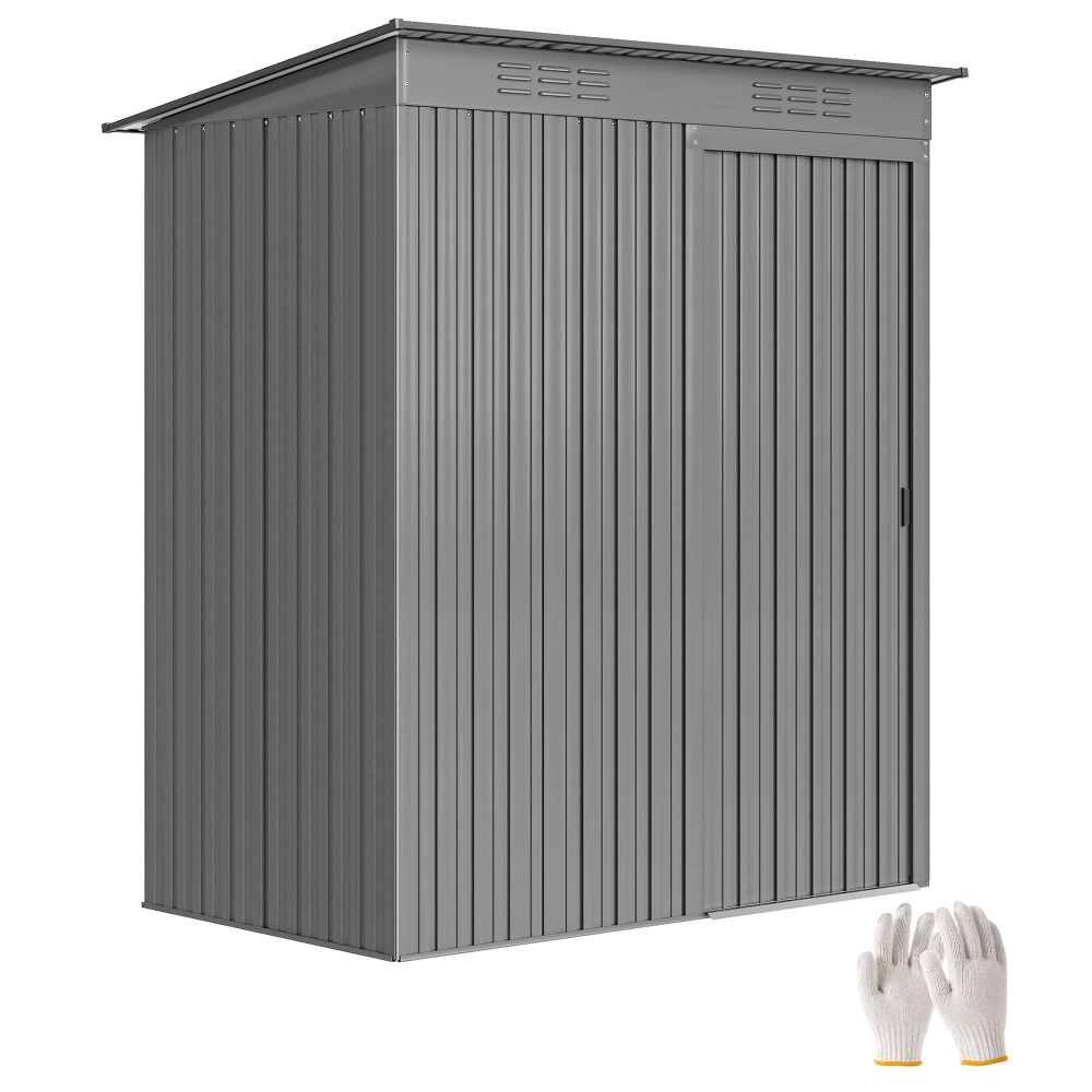 Outsunny 5.2' x 3.5' Outdoor Storage Shed with Vents