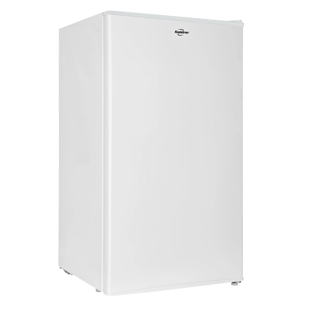 Koolatron 3.2 Cu. Ft. Mini Fridge with Freezer, Compact Refrigerator Reversible Door, White