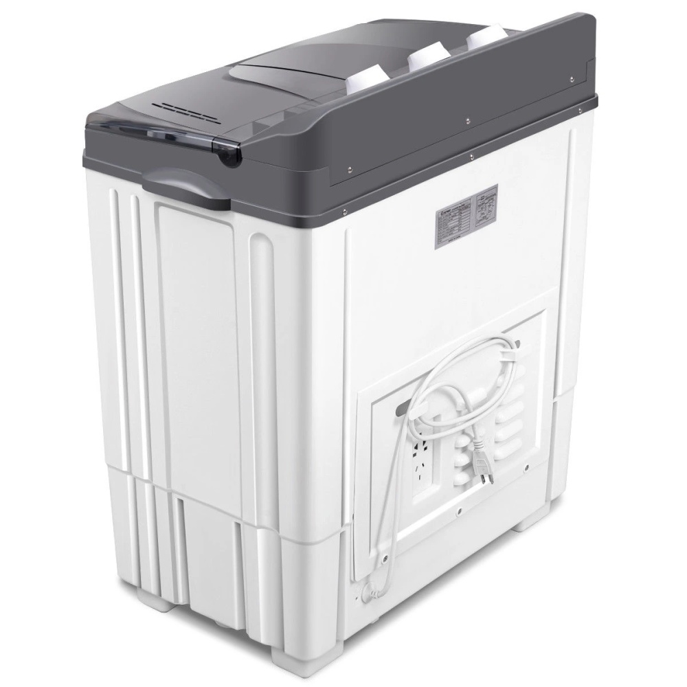 Costway 4.5KG Portable Mini Washing Machine Compact Twin Tub Washer Spain Spinner