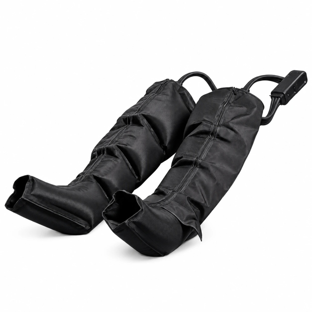 iComfort 5 Chamber Air Compression Full Zipper Leg Massager Recovery Boots