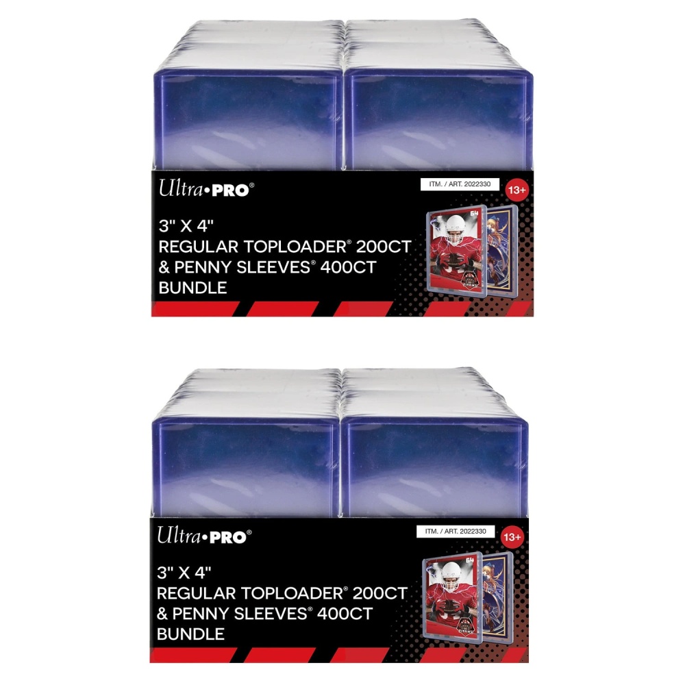 Ultra PRO 400CT TOPLOADER and 800CT PENNY SLEEVES Bundle