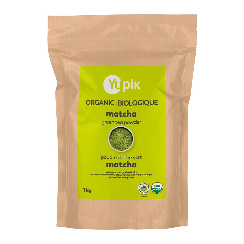 Yupik Organic Matcha Green Tea Powder, 1 kg