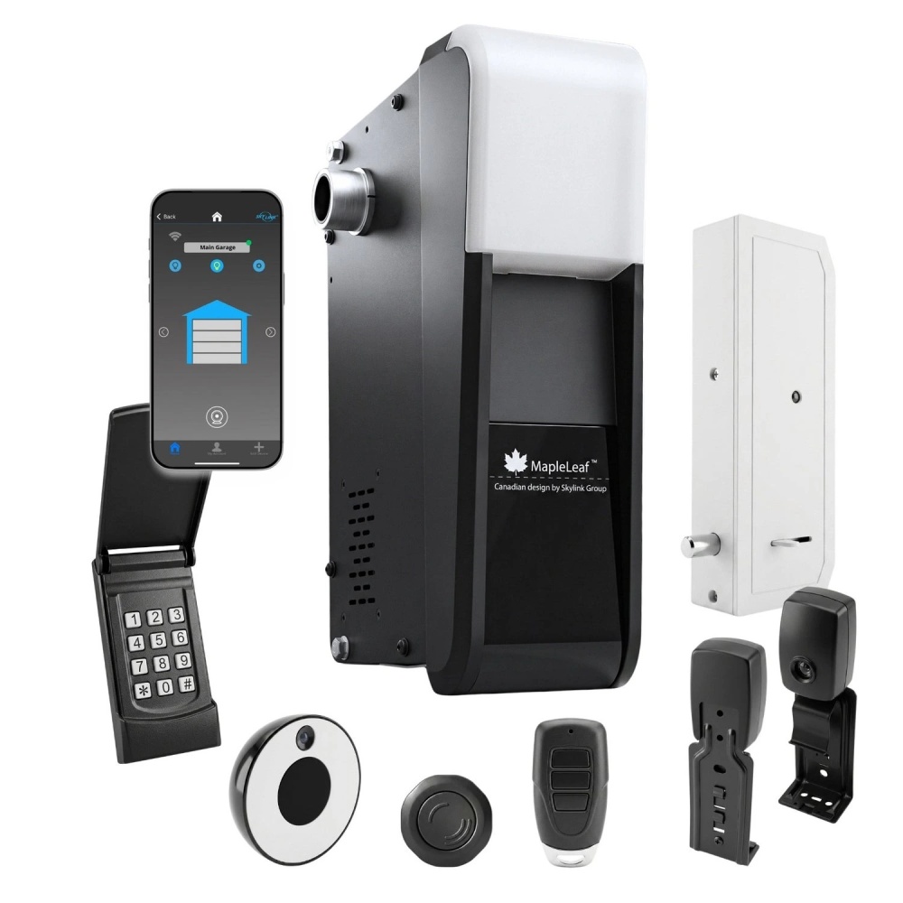 Skylink Side Wall Mount Garage Door Opener with built-in Wi- Fi and LED, for Residential Sectional Garage Doors