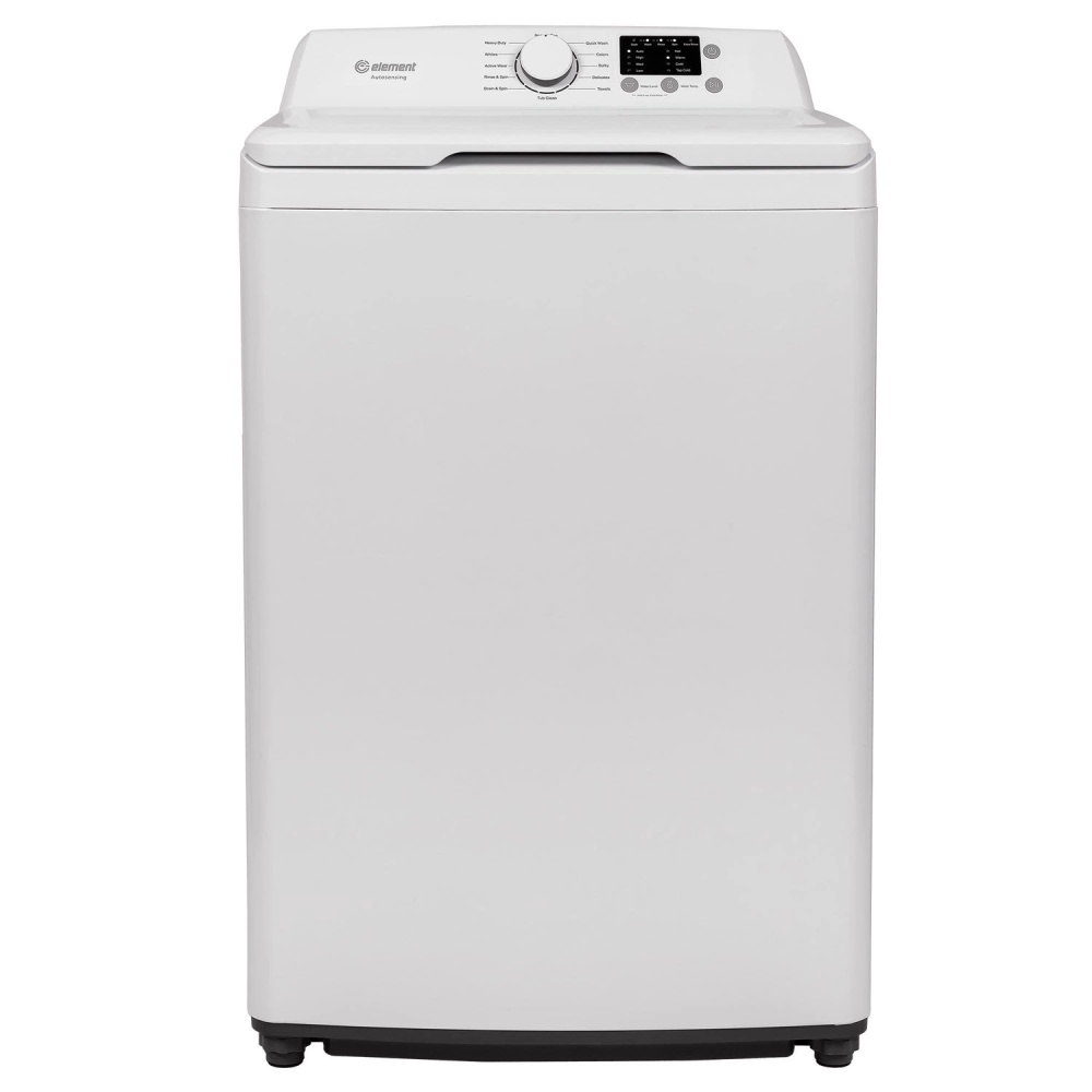 Element 4.5 cu ft. White Top Load Washer With Auto Sensing Water Tub