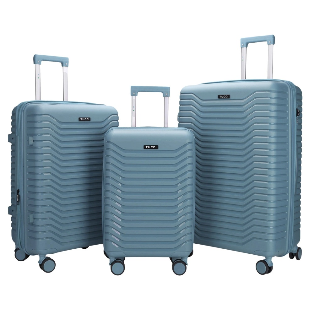 Tucci Presa Di Ferro - 3-piece Hardside Expandable Spinner Luggage Set