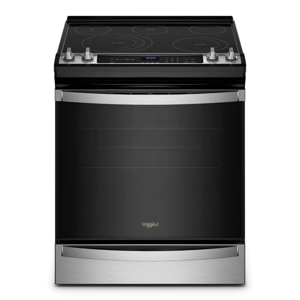 Whirlpool Wee745h0l 30" Wide 6.4 Cu. Ft. Slide In Electric Range - Stainless Steel