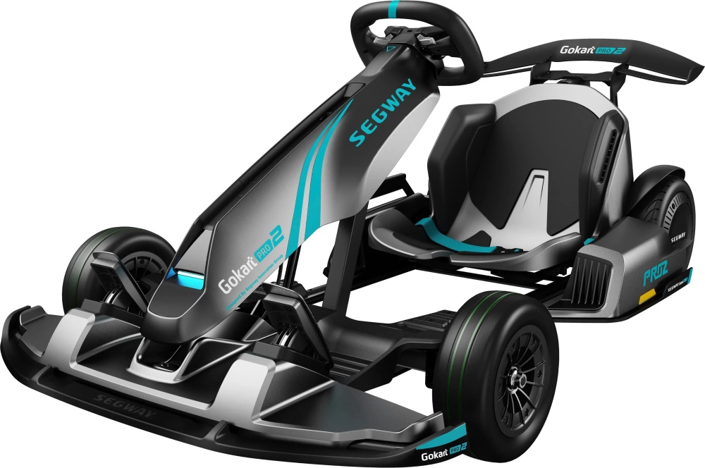 Segway — Go Kart Pro 2 w/15.5 mi Max Operating Range & 26.7 mph Max Speed — Gray