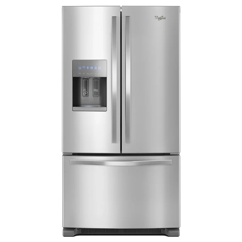 Whirlpool WRF555SDFZ 36-inch 25 cu. ft. French Door Freestanding Refrigerator Stainless Steel