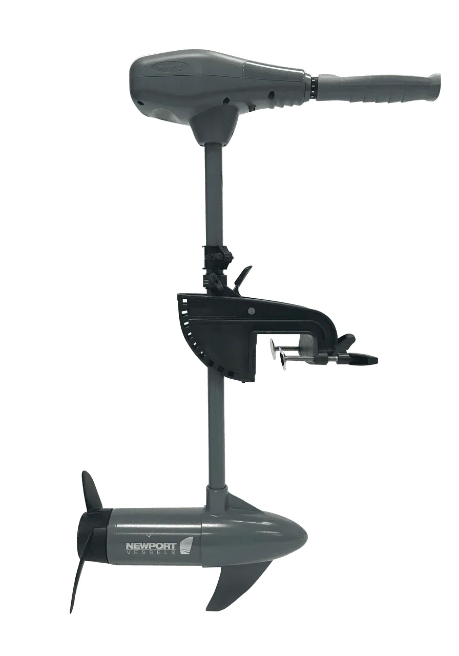 Newport Vessels Kayak Series 36 Lb. Thrust Saltwater Transom Mounted Electric Kayak Trolling Motor with 24 In. Shaft