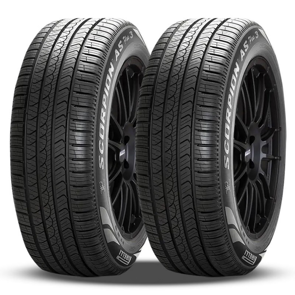 2 Pirelli Scorpion All Season Plus 3 275/45R20 110V [800AA UTQG 70K Mi Warranty] P3920500 / 275/45/20 / 2754520