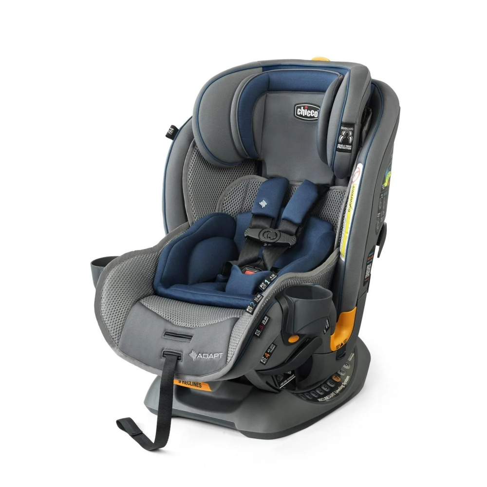 Chicco Fit4 Adapt 4-in-1 Convertible Car Seat - Vapor (Grey)
